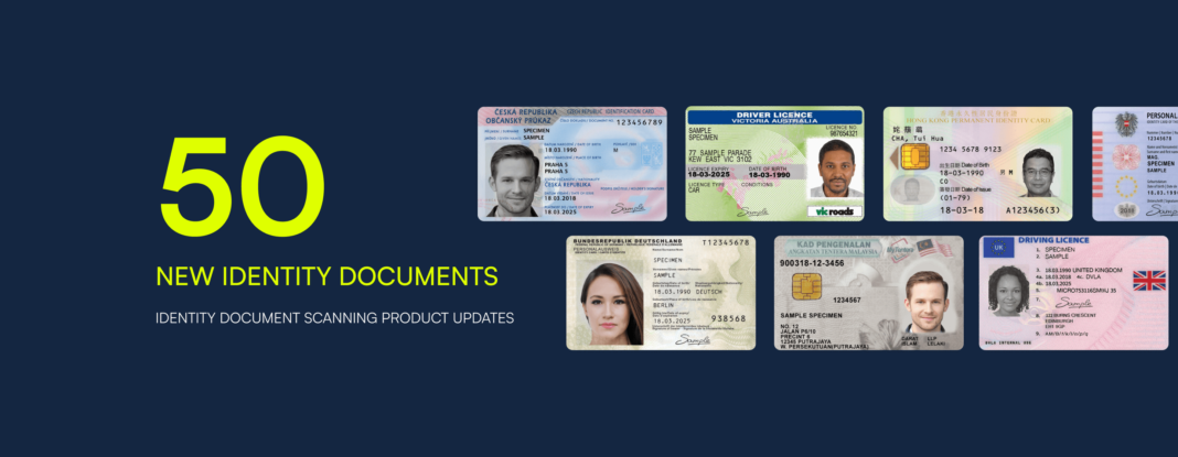 Identity Document Scanning product updates – July 2022