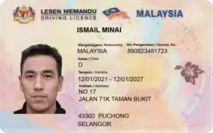 example of Malaysia ID