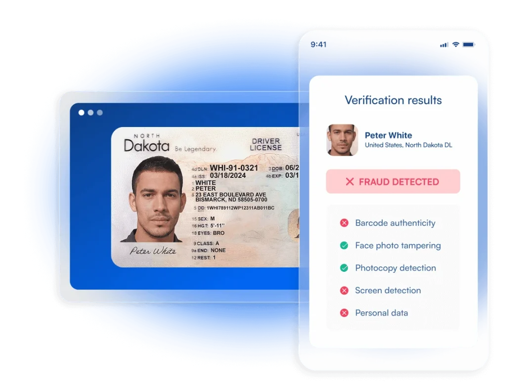 Drivers License Verification Tool for KYC