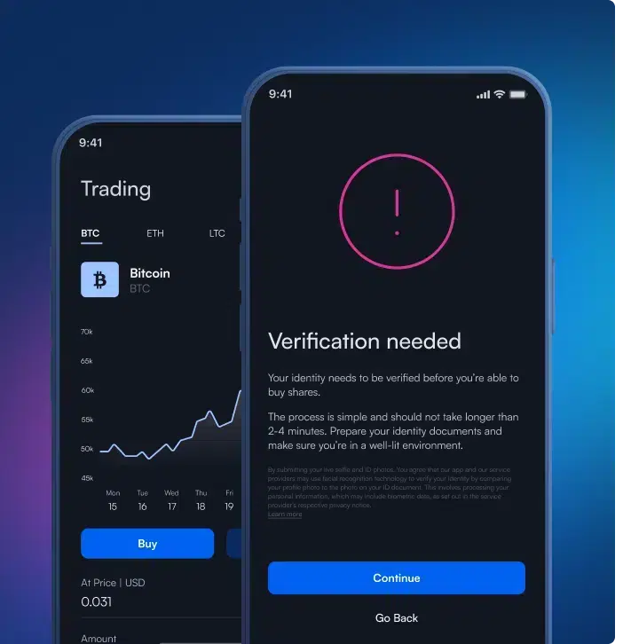 Conversion-preserving KYC — risk-based from the first moment