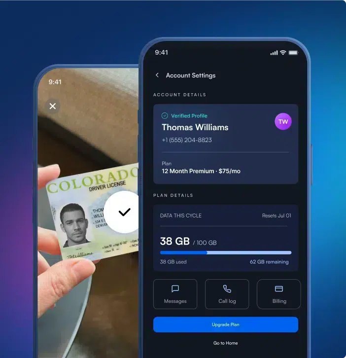 Identity verification calibrated to subscriber risk